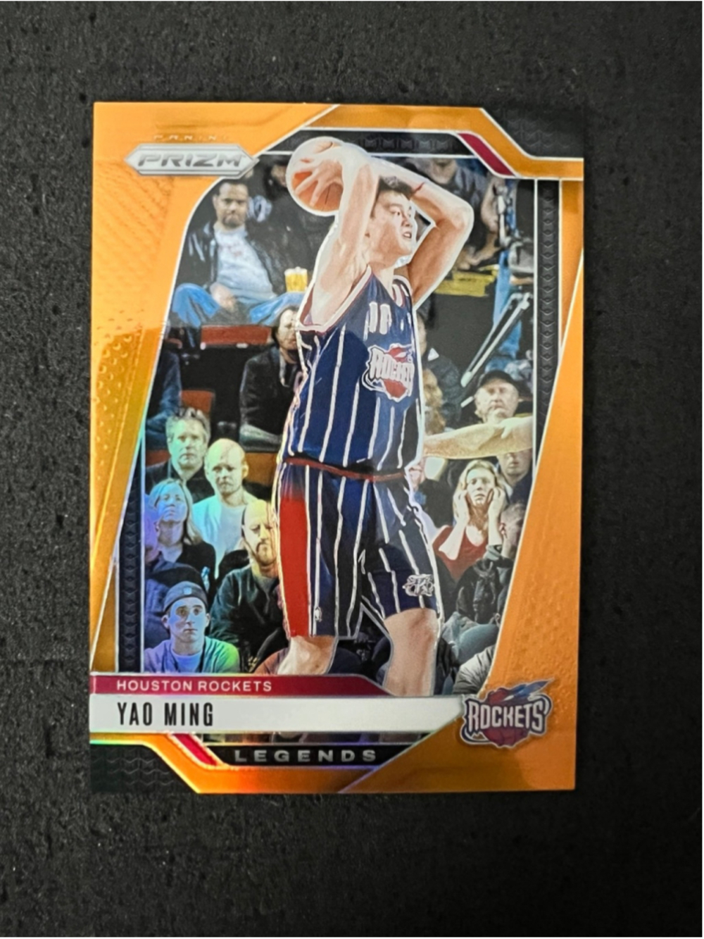 Yao Ming - 2024-25 Panini - Orange Prizm #14/49
